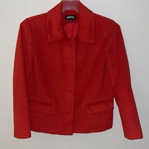Women’s Kasper Blazer, Size 12, Red.